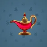 Genie Lamp #1356 Genie Lamp #1356