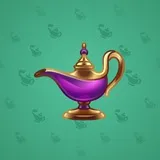Genie Lamp #1359 Genie Lamp #1359