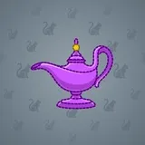 Genie Lamp #1372 Genie Lamp #1372