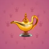 Genie Lamp #1373 Genie Lamp #1373