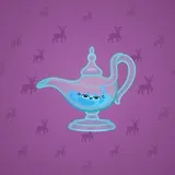 Genie Lamp #1375 Genie Lamp #1375