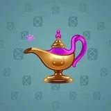 Genie Lamp #1381 Genie Lamp #1381