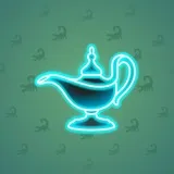 Genie Lamp #1382 Genie Lamp #1382