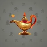 Genie Lamp #1383 Genie Lamp #1383
