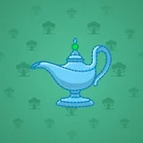Genie Lamp #1386 Genie Lamp #1386