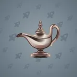 Genie Lamp #1387 Genie Lamp #1387