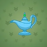 Genie Lamp #1396