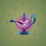 Genie Lamp #1398 Genie Lamp #1398