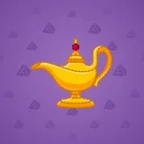 Genie Lamp #1403 Genie Lamp #1403