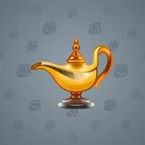 Genie Lamp #1411 Genie Lamp #1411