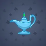 Genie Lamp #1416 Genie Lamp #1416