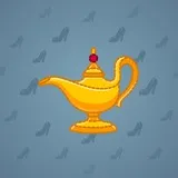 Genie Lamp #1418 Genie Lamp #1418