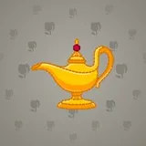 Genie Lamp #1419 Genie Lamp #1419