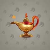 Genie Lamp #1420 Genie Lamp #1420