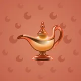 Genie Lamp #1442 Genie Lamp #1442