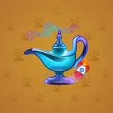 Genie Lamp #1462 Genie Lamp #1462
