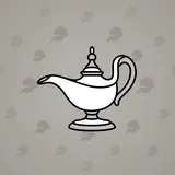 Genie Lamp #1463