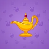 Genie Lamp #1468 Genie Lamp #1468