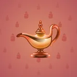 Genie Lamp #1472 Genie Lamp #1472