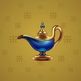 Genie Lamp #1482 Genie Lamp #1482