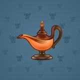 Genie Lamp #1484 Genie Lamp #1484