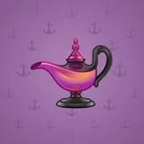 Genie Lamp #1487 Genie Lamp #1487