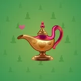 Genie Lamp #1490 Genie Lamp #1490
