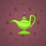 Genie Lamp #1494 Genie Lamp #1494