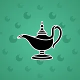 Genie Lamp #1496 Genie Lamp #1496