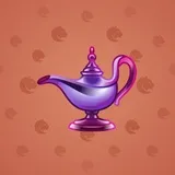 Genie Lamp #1502 Genie Lamp #1502