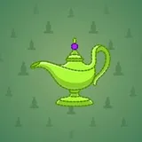 Genie Lamp #1534 Genie Lamp #1534