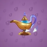Genie Lamp #1537 Genie Lamp #1537