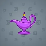 Genie Lamp #1539 Genie Lamp #1539