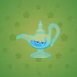 Genie Lamp #1551 Genie Lamp #1551