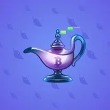 Genie Lamp #1552 Genie Lamp #1552
