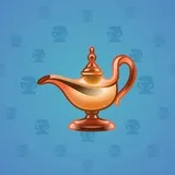 Genie Lamp #1558 Genie Lamp #1558