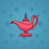 Genie Lamp #1565 Genie Lamp #1565
