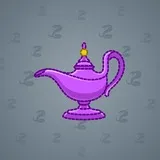 Genie Lamp #1574 Genie Lamp #1574