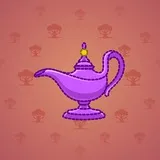 Genie Lamp #1581 Genie Lamp #1581