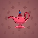 Genie Lamp #1595 Genie Lamp #1595