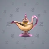 Genie Lamp #1597