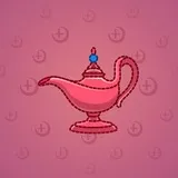 Genie Lamp #1601 Genie Lamp #1601