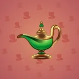 Genie Lamp #1607 Genie Lamp #1607