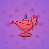 Genie Lamp #1614 Genie Lamp #1614