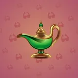 Genie Lamp #1621 Genie Lamp #1621