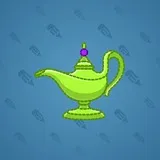 Genie Lamp #1648 Genie Lamp #1648