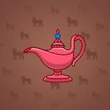 Genie Lamp #1649 Genie Lamp #1649
