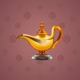 Genie Lamp #1658 Genie Lamp #1658