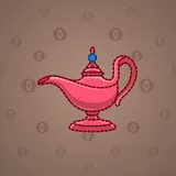 Genie Lamp #1662 Genie Lamp #1662