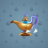 Genie Lamp #1663 Genie Lamp #1663